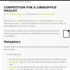 LibreOffice发起了一场吉祥物设计竞赛