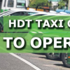 HDT新加坡出租车为至少800辆电动出租车授予了服务运营商牌