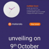 摩托罗拉One Macro India计划于10月9日发布