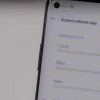粗略的OnePlus 8 Pro图像显示120Hz刷新率选项