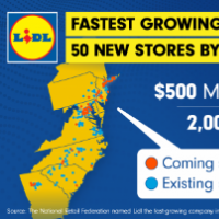 Lidl将开设50家新商店 到2021年底创造2,000个就业机会