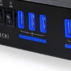黑色的Satechi钢琴10端口USB30集线器现已上市