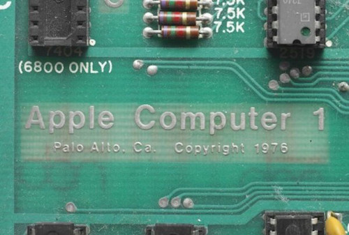 Apple 1拍卖在即（图片来自geekwire）