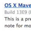 互联网信息：新iMac苹果发布OS X 10.9.4 测试版