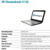 互联网信息：配赛扬处理器 惠普推新Chromebook 11