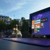 互联网信息：微软在伦敦市中心建起383寸屏的巨型Surface 2