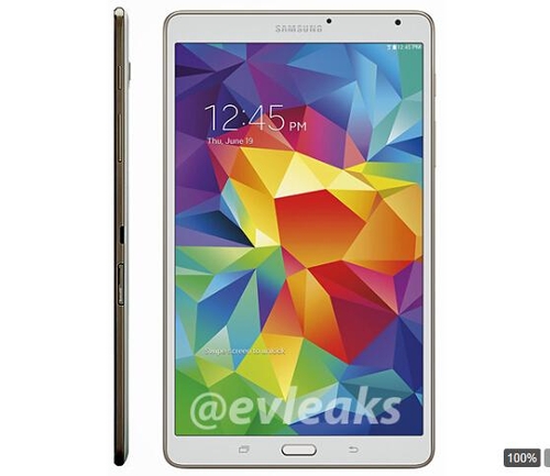 三星Galaxy Tab S 8.4泄露 与S5相似