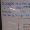 互联网信息：华硕Nexus 10再曝光 或配备300ppi显示屏
