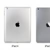 互联网信息：iPad 5和iPad mini 2机身规格对比图曝光