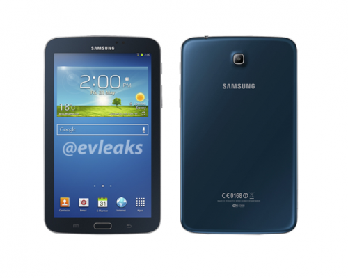 三星Galaxy Tab 3 7.0蓝色版官图曝光