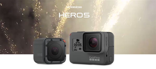 GoPro HERO 5运动相机发布！首次支持语音控制