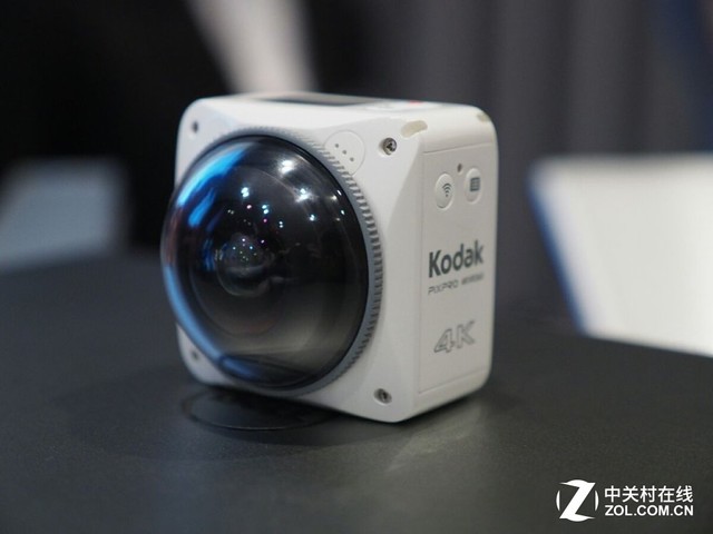 柯达新款360 4K VR相机公布 造型很Q