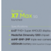 realme X7 Max配备了6.43英寸FHD+ AMOLED显示屏
