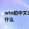 wto的中文含义是什么啊及WTO中文意思是什么