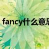 fancy什么意思中文意思以及fancy什么意思