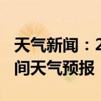 天气新闻：2月09日邵阳市白天天气预报和夜间天气预报