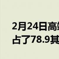 2月24日高端洗衣机TOP3份额超9成卡萨帝占了78.9其他呢