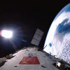 太美了!空间站国旗与地球同框