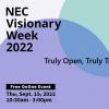 在NEC Visionary Week 2022，洞察社会与商业的未来