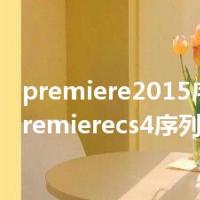 premiere2015序列号（premierecs4序列号）